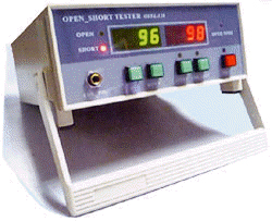 Open and short circuit testing instrument